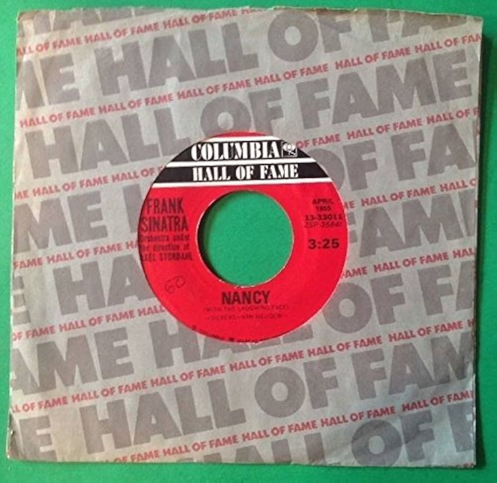 FRANK SINATRA Nancy B/W Ol' Man River 45rpm Columbia 13